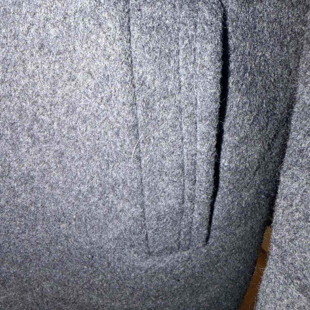 Banana Republic Wool Coat in Cream and Gray - Picture 6 of 13